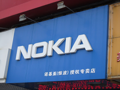 Nokia rasar i Kina